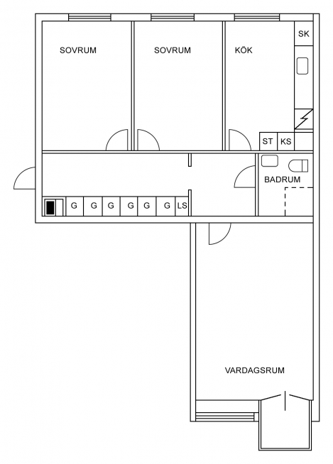 Planlösning Planlösning
